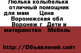 Люлька-колыбелька..отличный помощник для мам.. › Цена ­ 3 000 - Воронежская обл., Воронеж г. Дети и материнство » Мебель   
